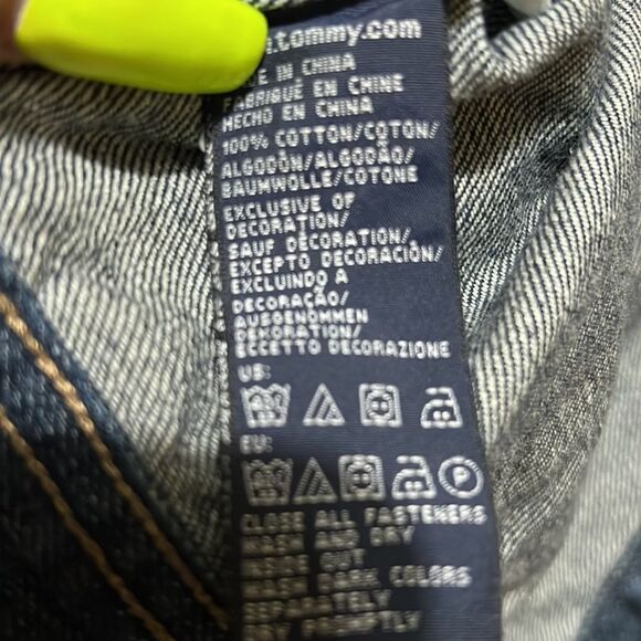 WOMENS TOMMY HILFIGER DENIM  JACKET MEDIUM - Picture 4 of 4